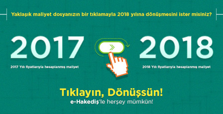 Yaklaşık Maliyetimi Nasıl Güncelleyeceğim? [2018] F