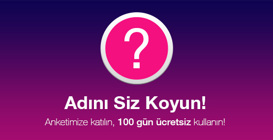 İlk 1000 Kişiye 100 Gün Ücretsiz Abonelik! F