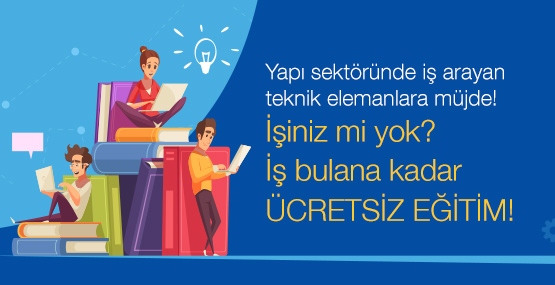 İş bulana kadar ÜCRETSİZ EĞİTİM! F