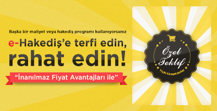 e-Hakediş’e terfi edin, rahat edin! F