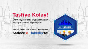 e-Hakediş'le Tasfiye Kolay