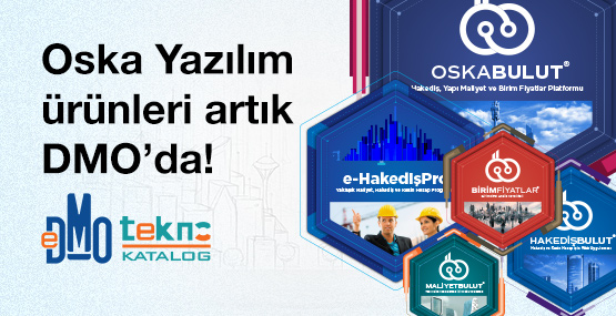 OSKA YAZILIM ürünleri artık DMO’da!