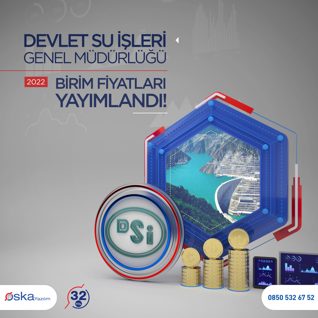 DSİ Birim fiyatları Yayımlandı Feature