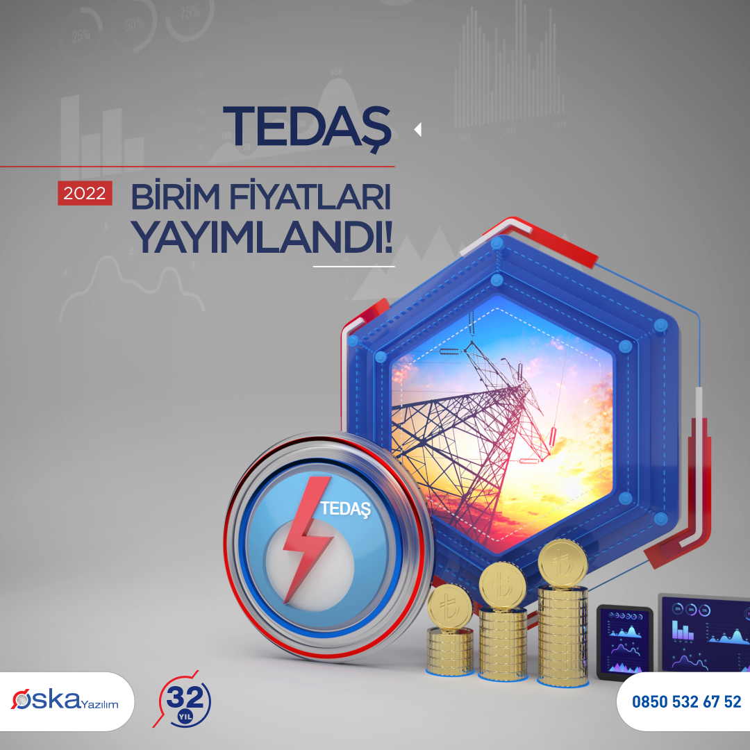 Tedas Birim Fiyatları Yayımlandı 2022 Sosyal Medya Resmi